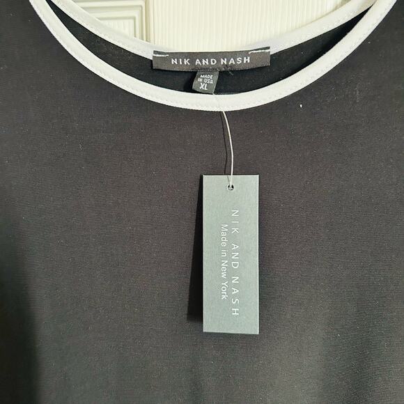 Nik and Nash Black and White Dress, Sz XL -- NWT - Picture 7 of 7